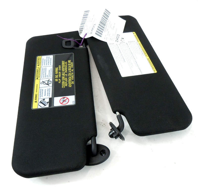 2024 2025 Toyota Tacoma Sun Shade Visor Pair Left Right OEM W/O Vanity Mirror
