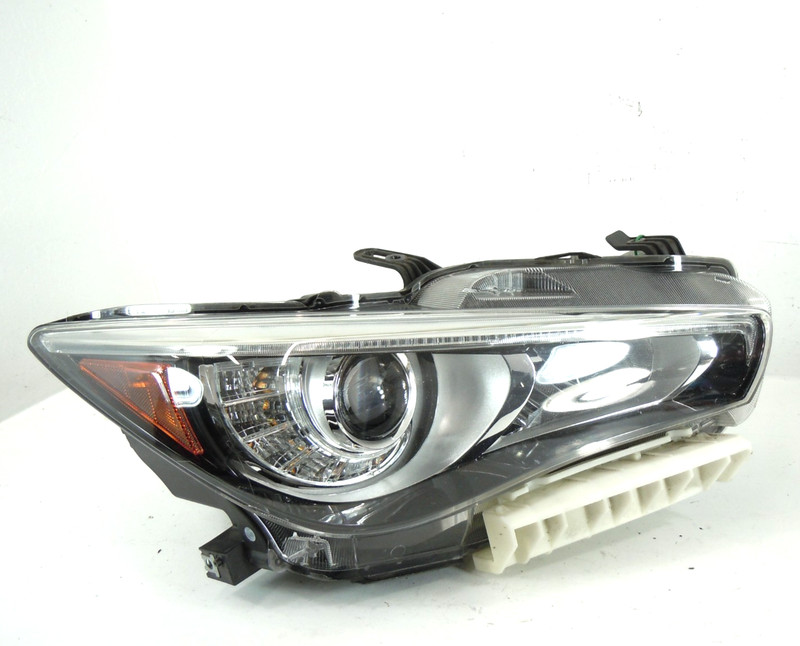 2014-2017 Infiniti Q50 LED Headlight Passenger Right OEM W/O Adaptive AFS