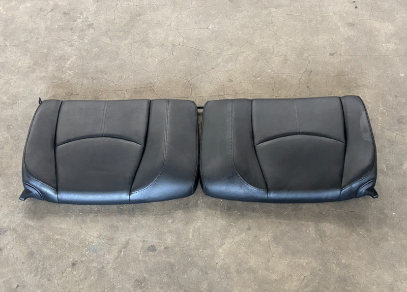 09-11 Porsche 911 Carrera 997 Rear Upper Seat Cushion Black 1505 OEM