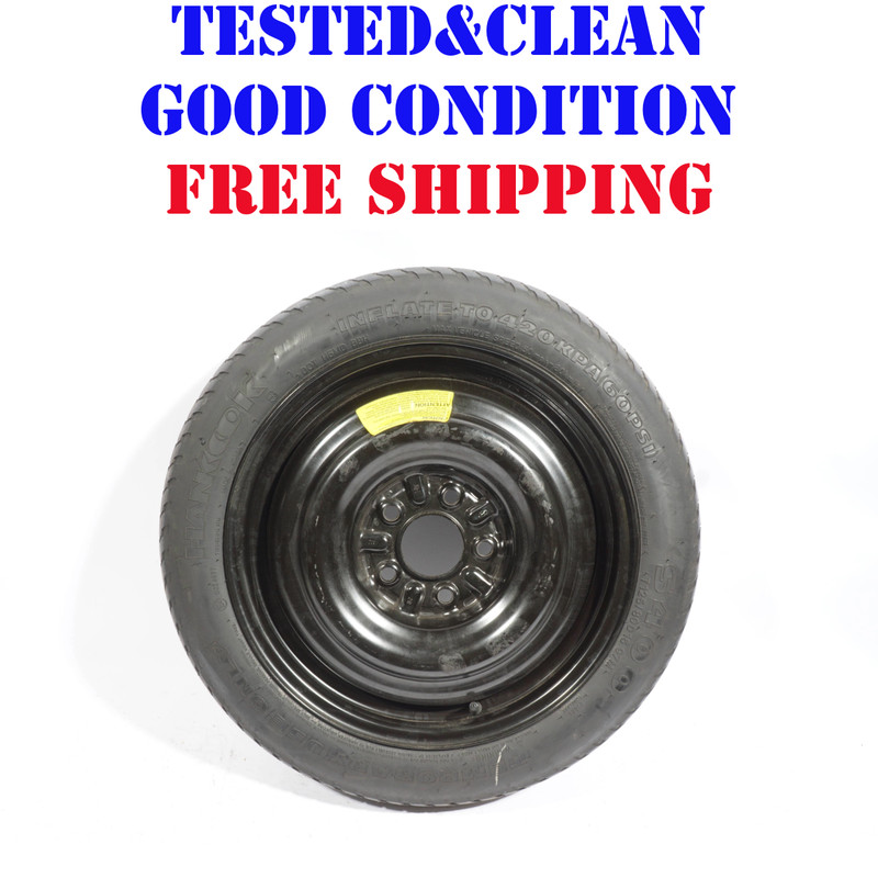 2011-2014 HYUNDAI SONATA WHEEL SPARE TIRE T125/80D16 OEM.