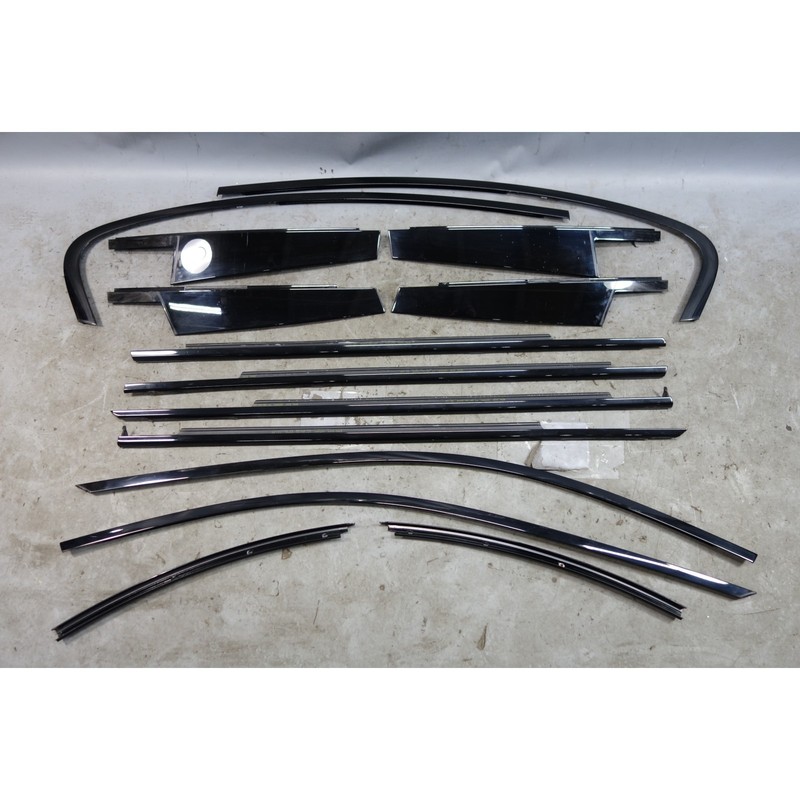 17-23 BMW G30 5-Series F90 Exterior Trim High Gloss Shadowline Retrofit Black OE