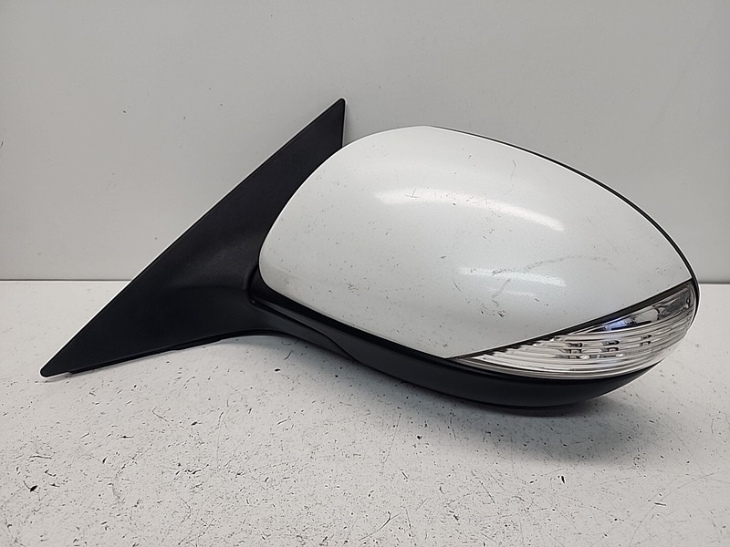 BM817683BB540D | 2009 10 MAZDA 6 LEFT MIRROR WHITE W/O BLIND SPOT HEATED OEM LH