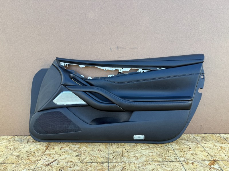 INFINITI Q60 2017-2022 OEM RIGHT PASSENGER INTERIOR DOOR PANEL ASY (BLACK/BLACK)