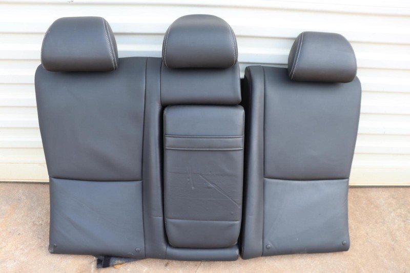 2017-2018 INFINITI Q50 REAR SECOND ROW UPPER SEAT BACKREST LEATHER OEM