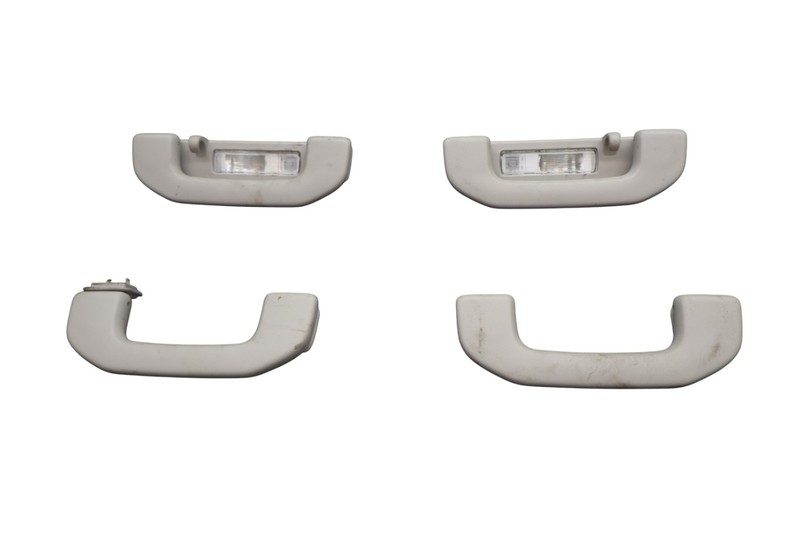 12-23 Mercedes GL450 GL550 X166 Front & Rear Handle Hand Grip W/ Light Set Oem