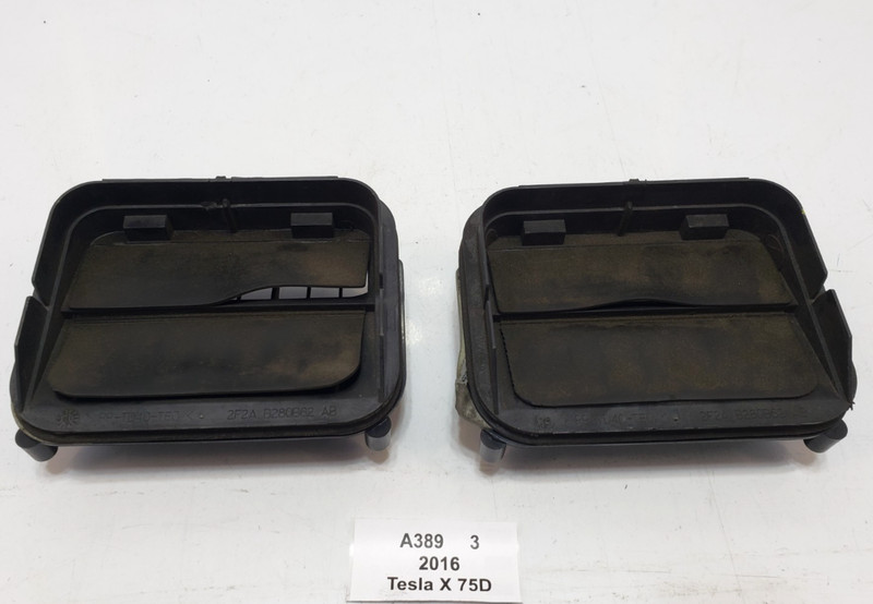 ✅ 2012-2025 OEM Tesla Model X S Rear Right Left Ventilation Quarter Air Grille