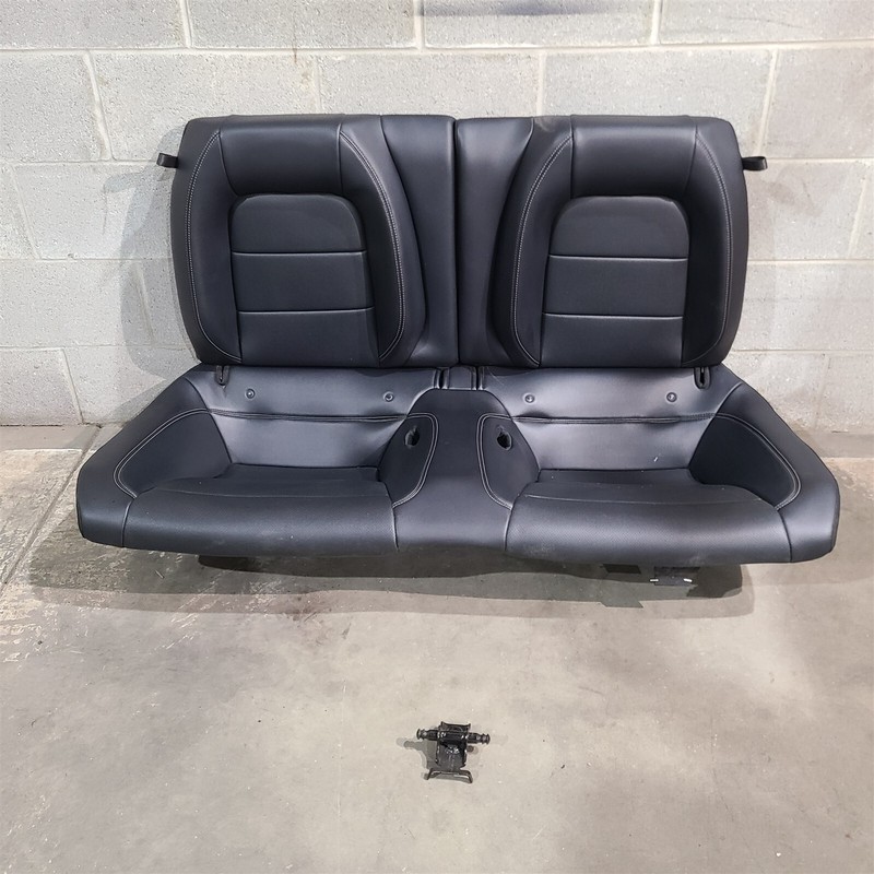15-17 Mustang GT Leather Seats Upper Lower Rear Seat Set Aa7452