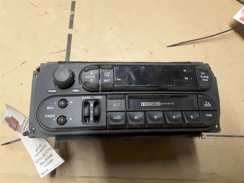 99 00 01 02 JEEP GRAND CHEROKEE AUDIO EQUIPMENT 87197