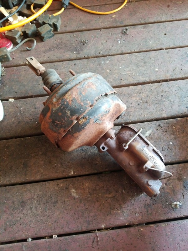 1977-82 Corvette Master Cylinder With Brake Booster 5460348