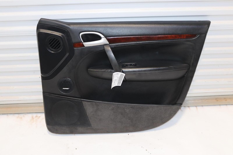 2003-2006 PORSCHE CAYENNE FRONT RIGHT PASSENGER DOOR PANEL TRIM COVER BLACK OEM
