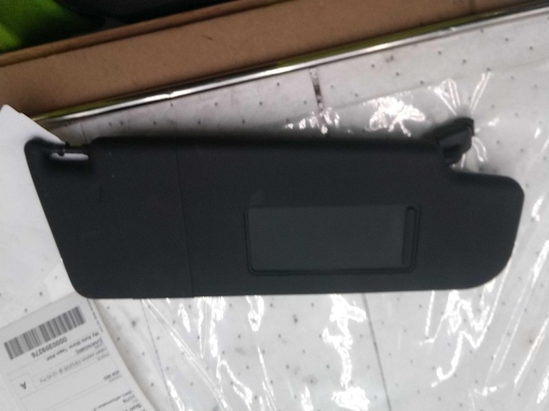 2016 Volkswagen Jetta Black Used Sun Visor OEM Part #553768 4DR SED