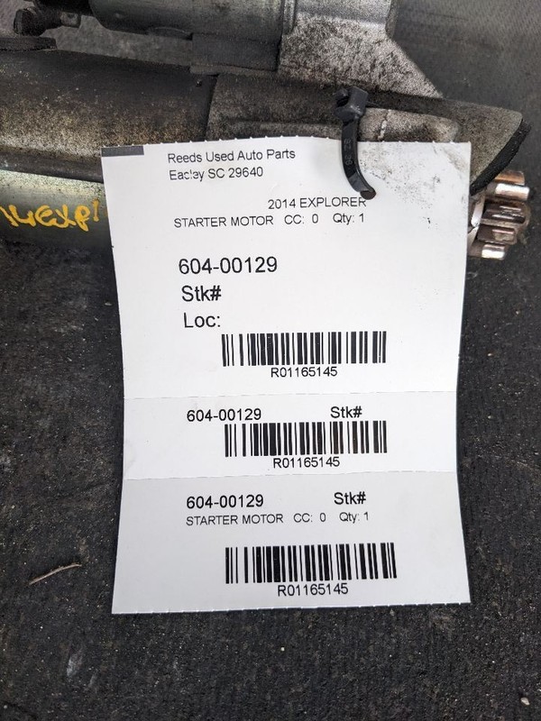 Starter Motor Fits 08-19 TAURUS 1165145