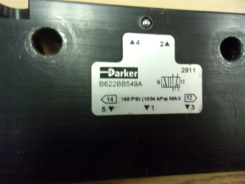 Parker B622BB549A Air control Solenoid Valve *FREE SHIPPING*