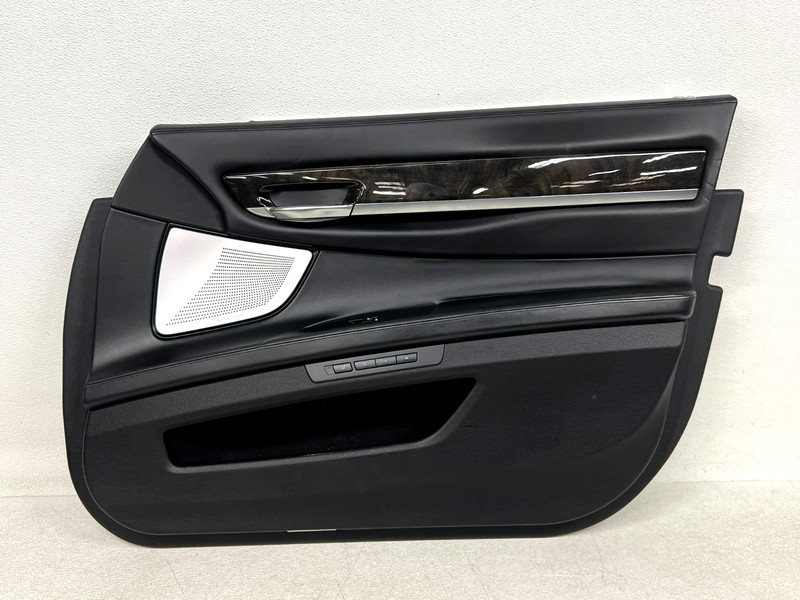 ⭐2009-2015 BMW 7-SERIES FRONT RIGHT PASS INTERIOR DOOR TRIM PANEL OEM LOT2676