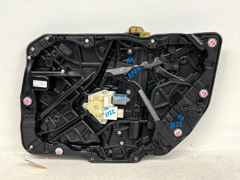 ⭐2016-2022 BMW 740I 750I REAR RIGHT PASS WINDOW REGULATOR W/ MOTOR OEM LOT2722