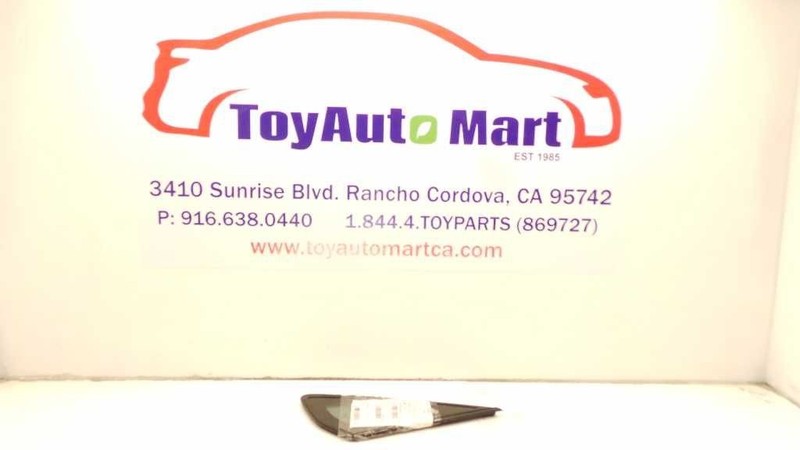 04-09 TOYOTA PRIUS 1.5L FWD AT DRIVER SIDE FRONT PILLAR GLASS WINDOW