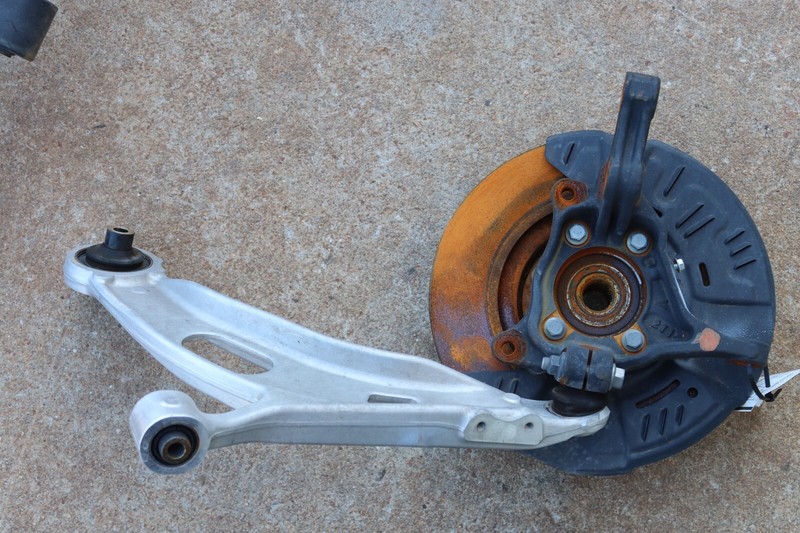 2022-2023 SUBARU WRX GT CVT AWD FRONT LEFT SPINDLE KNUCKLE W/ CONTROL ARM OEM