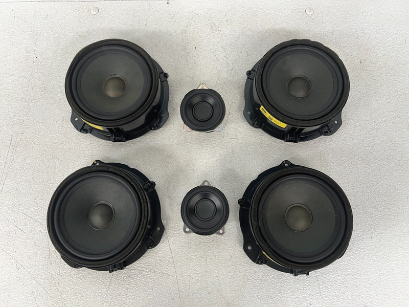 ⭐2017-2020 JAGUAR F-PACE INTERIOR DOOR PANEL SUBWOOFER SPEAKER SET OEM LOT2521
