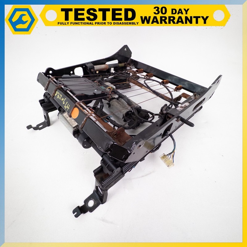 00-04 Chevy Corvette C5 FRONT LEFT LOWER SEAT TRACK RAIL FRAME W/ MOTOR OEM