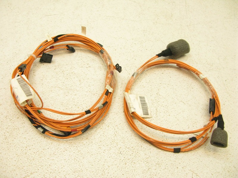 05-09 MERCEDES W209 CLK500 CLK320 FIBER OPTIC HEAD UNIT RADIO CD CABLE PLUG 0816