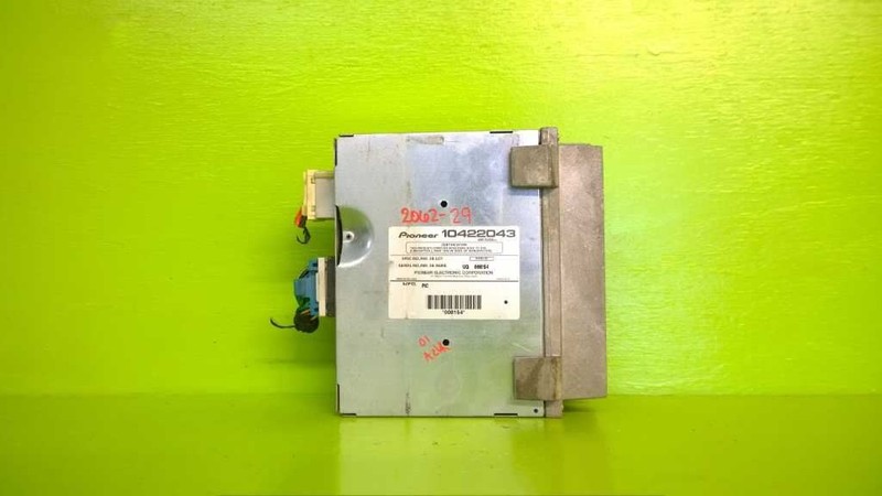 01 02 03 04 05 PONTIAC AZTEK 3.4L AT PIONEER AMP AMPLIFIER 2062-29