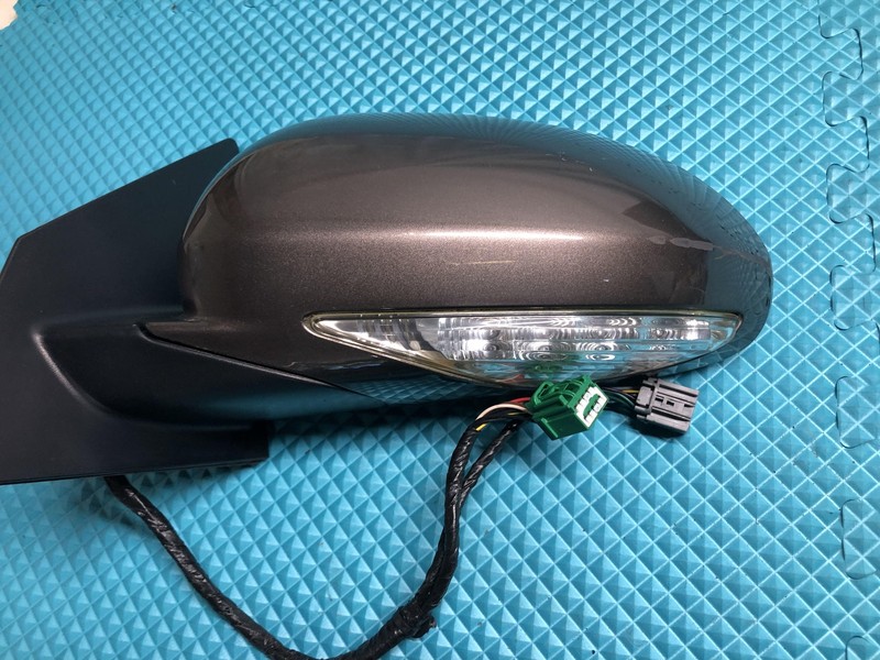 08-12 Buick Enclave Power Folding Driver Left Side Mirror Cocoa (414P) Oem