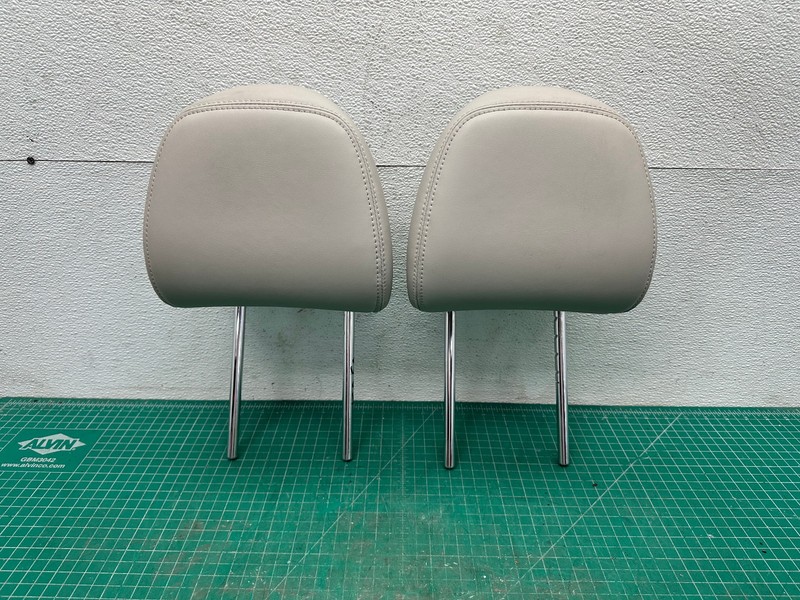 14-20 INFINITI Q50 FRONT RIGHT LEFT SEAT HEADREST SET OEM