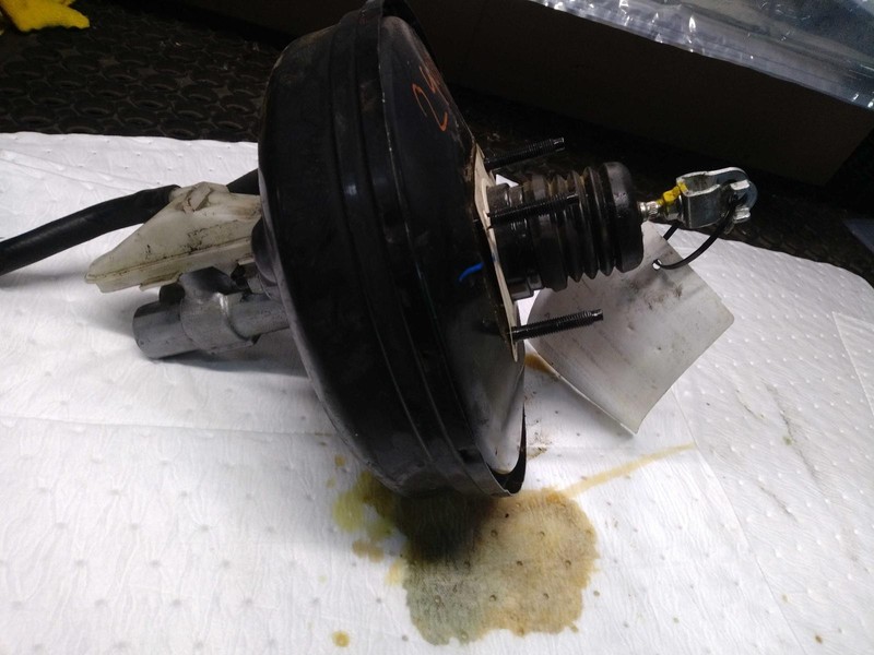 2014 Honda Civic Power Brake Booster OEM 1.8L Blue 112K Miles NJ25-24417-619220