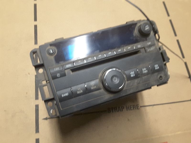 08 IMPALA AUDIO EQUIPMENT AM-FM-CD PLAYER-MP3 OPT US8 FROM 7/23/07 67709