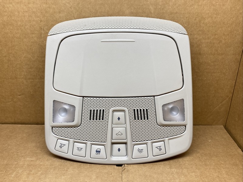 2013-2016 Ford Fusion Over Head Overhead Center Console Dome Light Sun Roof Gray