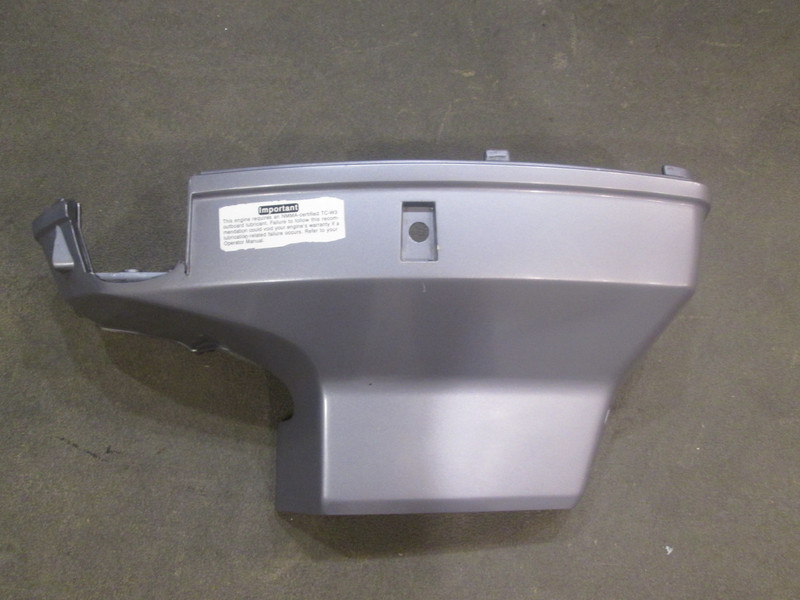 434645 Silver Evinrude Johnson V4 V6 90-175 Hp Port Lower Engine Cowl Cover