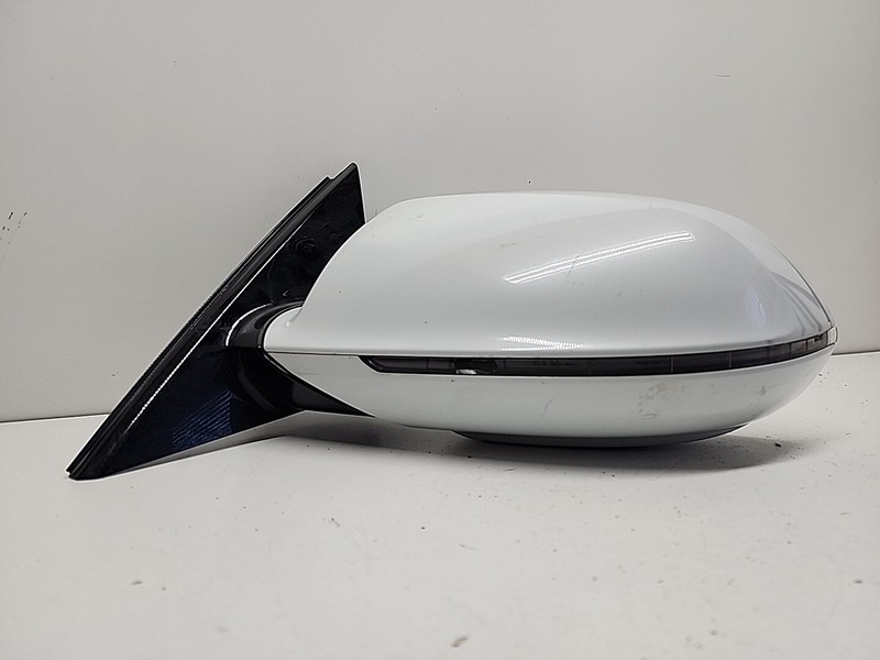 4H0857535C | 2011 - 2018 Audi A8 Left Mirror LH Heated Blind Spot White OE
