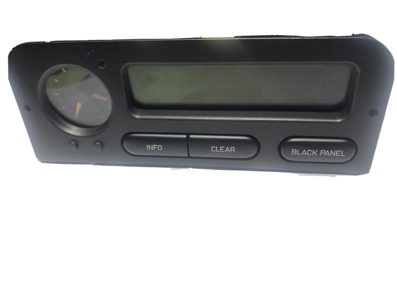 1995 900 INFORMATION SCREEN WITH ANALOG CLOCK