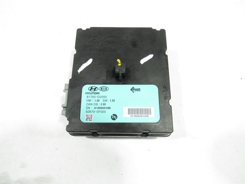 17-20 Genesis G90 2019 Rear Trunk Driver Assist Decklid Lift Control Module |#3