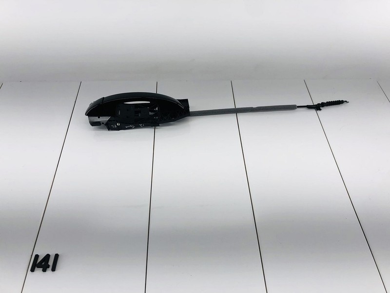 11-15 VOLKSWAGEN TOUAREG FRONT LEFT DRIVER SIDE DOOR EXTERIOR HANDLE BLACK OEM