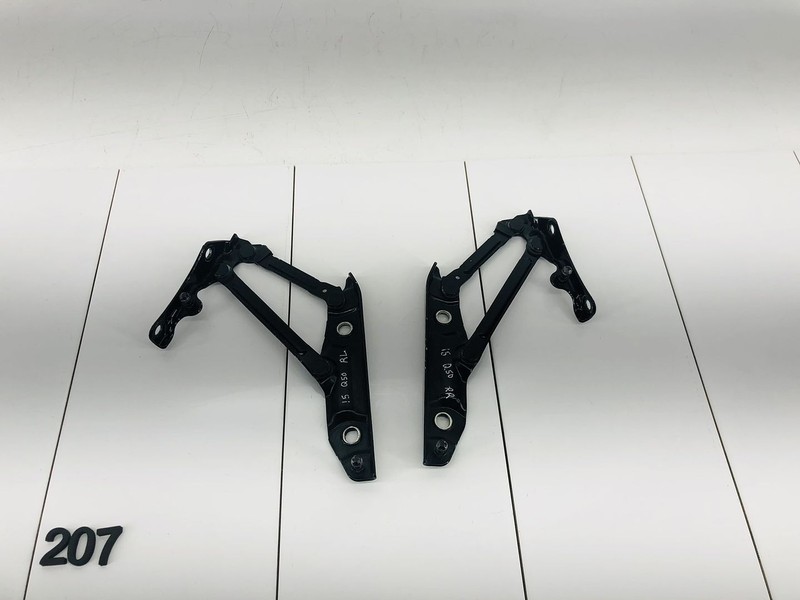 14-20 INFINITI Q50 TRUNK LID RIGHT & LEFT SIDE HINGE SUPPORT BRACKET SET OEM