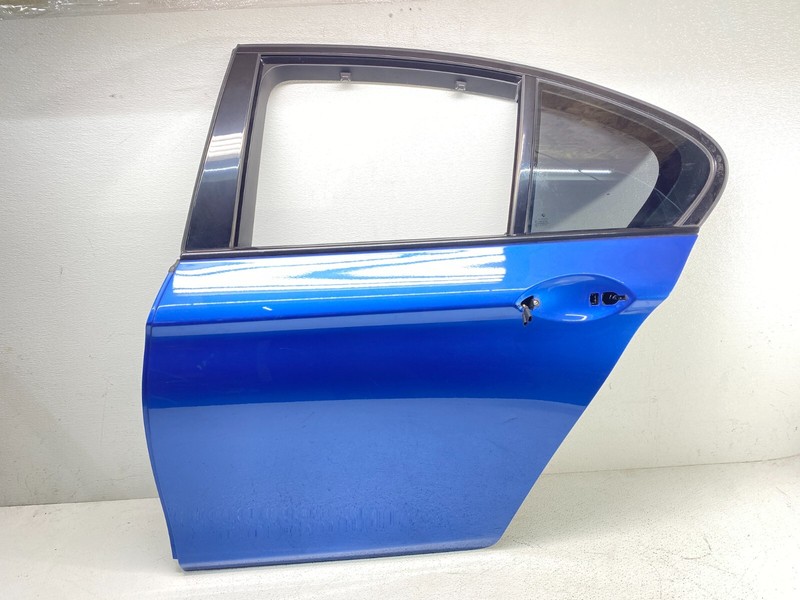 11-16 BMW F10 5 Series M5 Rear Left Driver Door Shell Panel Blue Metallic OEM✅
