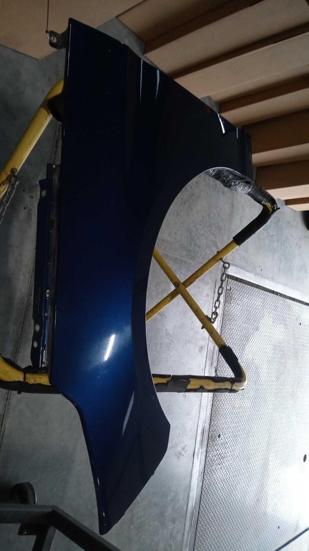 2015 Hyundai Sonata Left Fender Blue Used OEM 216133 95K Miles