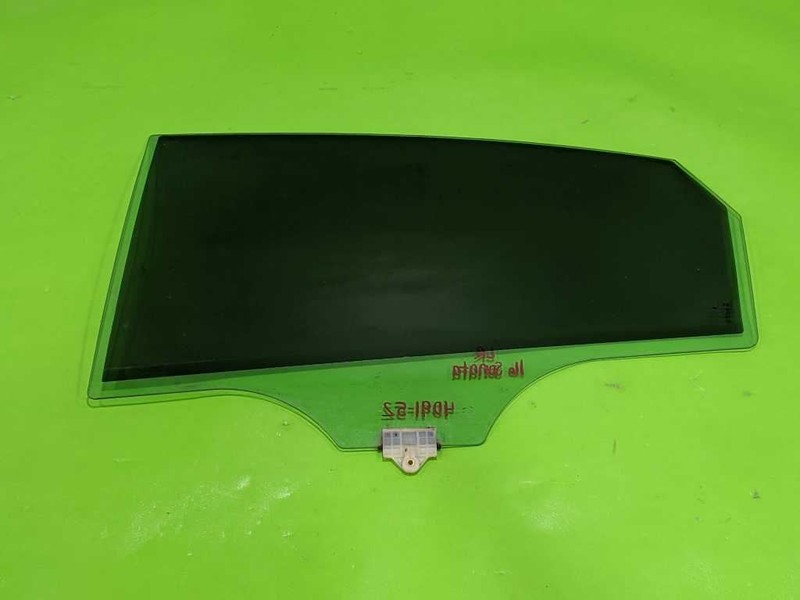 15-19 SONATA DRIVER LEFT REAR WINDOW DOOR GLASS OEM 4091-52