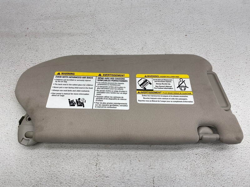 2016-2020 INFINITI QX60 LEFT DRIVER SIDE SUN VISOR OEM LOT638