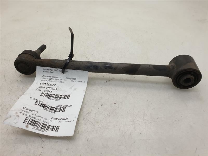 2006 LEXUS GS300 3.0L AWD AT REAR UPPER CONTROL ARM