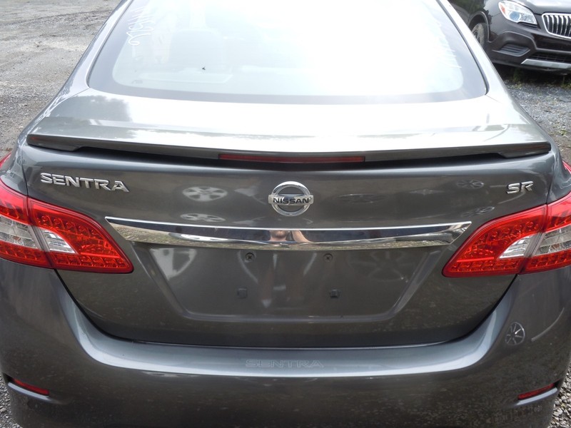 2013-2015 Nissan Sentra SR Rear Trunk Deck Lid W/ Spoiler & Camera OEM KAD