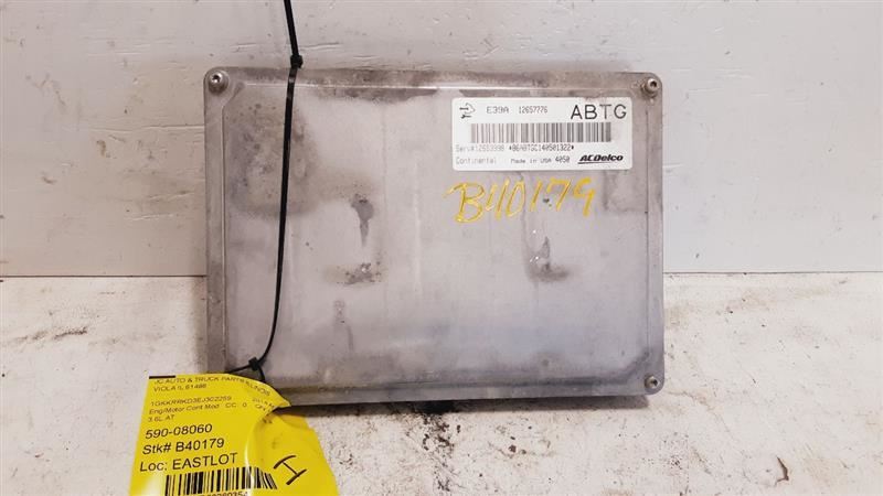 Engine ECM Electronic Control Module Behind Fan Shroud Fits 13-16 ACADIA 3260354