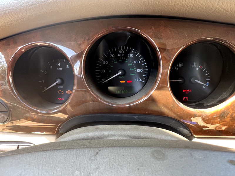 98-03 Jaguar XJ8 VDP Speedometer Instrument Gauge Cluster OEM