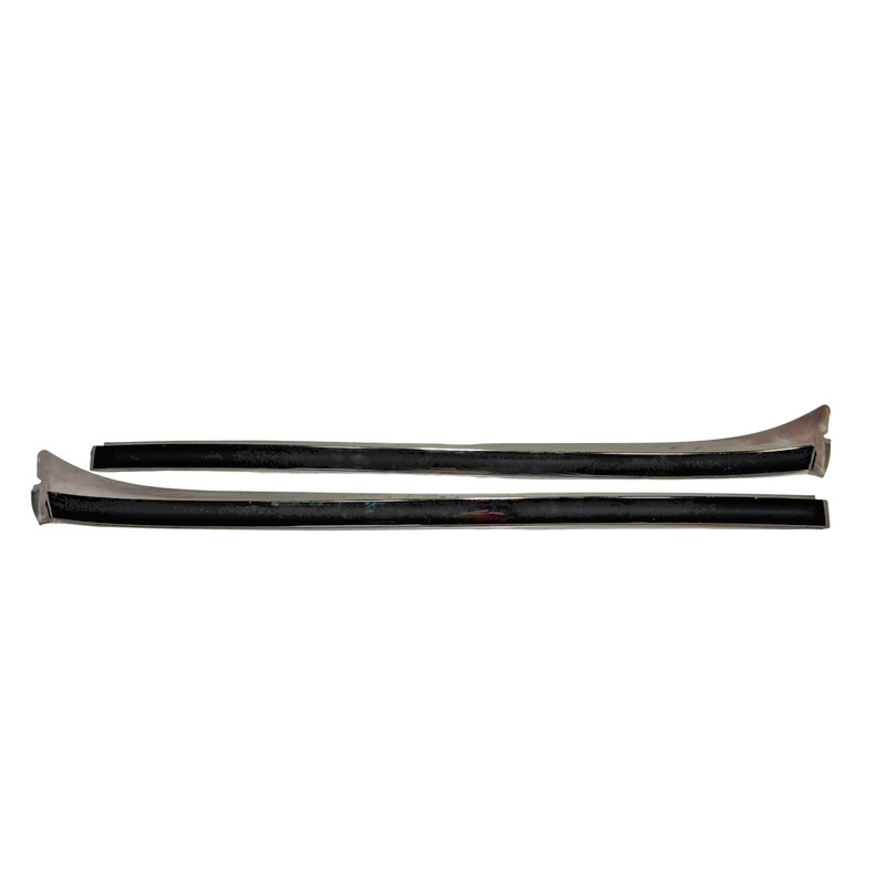 📌 12-15 MERCEDES C250 LEFT & RIGHT FRONT WINDSHIELD MOLDING TRIM STRIP SET OEM