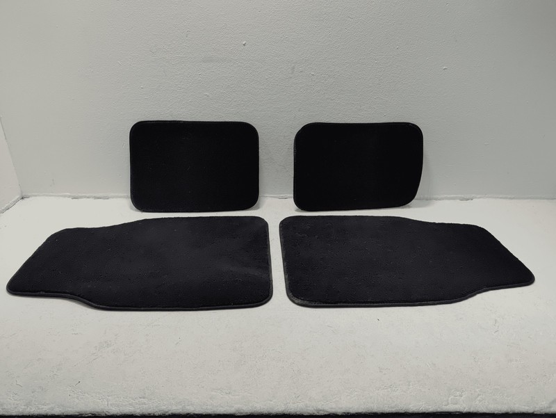 18-21 HONDA CIVIC SEDAN FRONT & REAR FLOOR CARPET LINER COVER MAT SET OF 4 BLACK