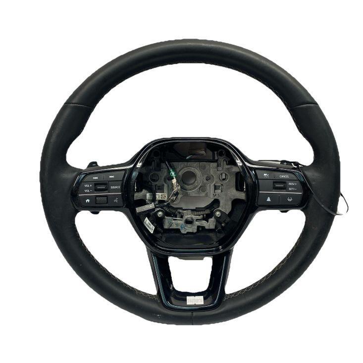 Honda Civic steering wheel 2024 black leather assembly OEM 78501T20A22ZA