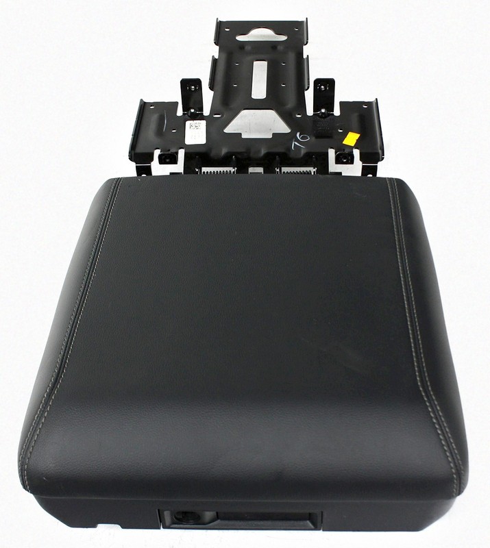OEM Center Console Arm Rest Lid For Ford F150 ML3Z-1506024-AB Black leather