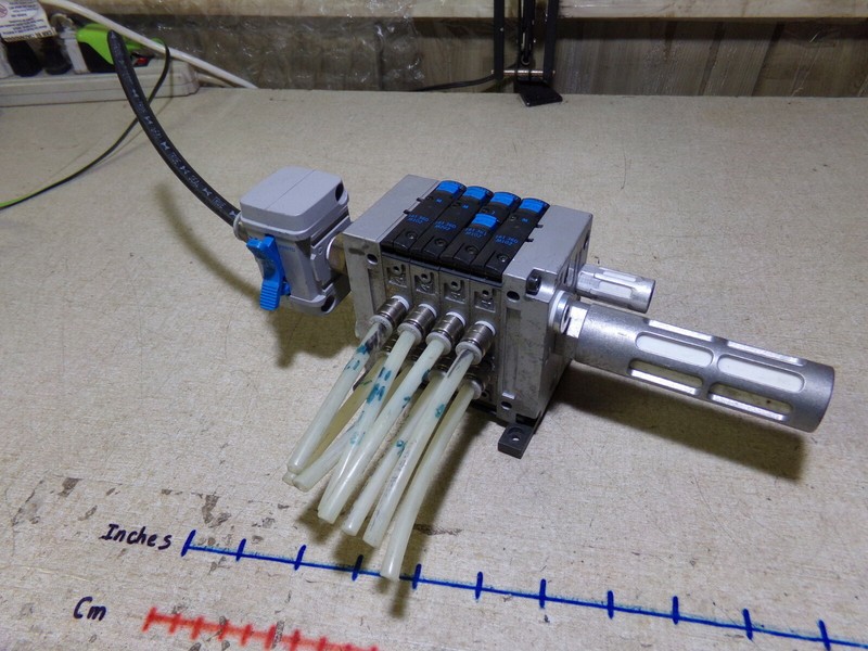 Festo 1058489 Pneumatic Manifold Assembly Asy-1406 *FREE SHIPPING*