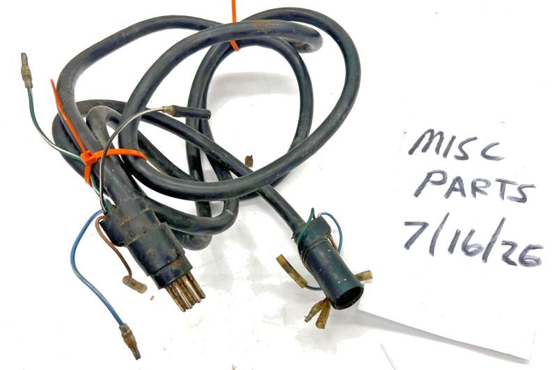 Mercury Outboard Boat Engine 8ft 8 Pin Wiring Cable Harness FRESHWATER!